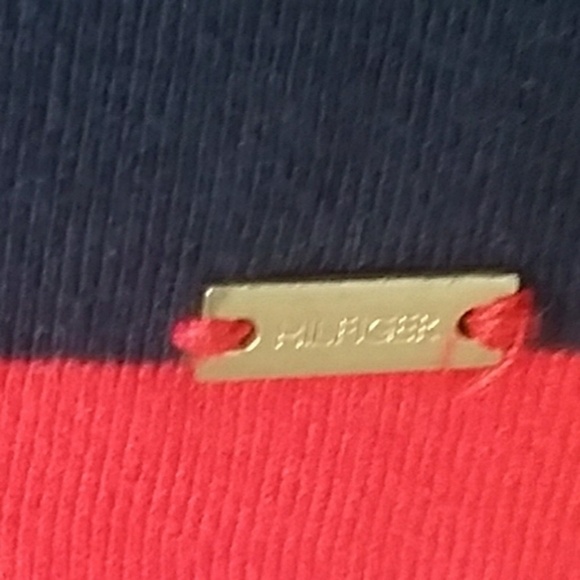Tommy Hilfiger Stripe Red White and Blue Top - Picture 4 of 6